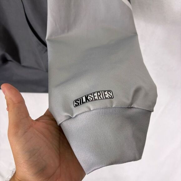 UNRL SilkSeries MN Hockey Grey Hooded Pullover Sweatshirt Men's Large - Picture 7 of 13